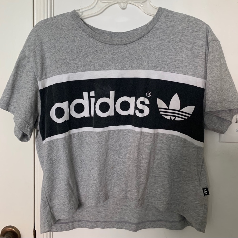 Adidas Originals crop tee